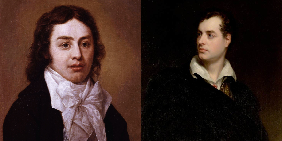 Poetry Pie of History (Part 12) - Coleridge, Byron